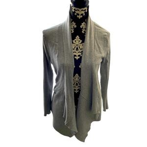 Mango Basics Open Flowy Cardigan Sweater Viscose Size L